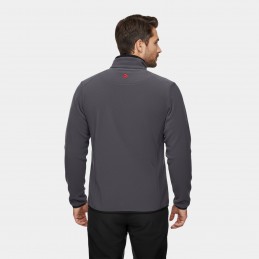 Bluza polarowa męska Alpinus Furka 100 PRO szara - AR35489