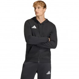 Bluza męska adidas Entrada 26 FZ Hoody czarna - KF5945