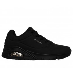 Buty damskie Skechers UNO - Stand on Air czarne - 73690 BBK
