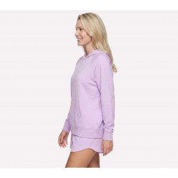 Bluza damska Skechers SKECHDREAM Hoodie fioletowa - HD101 WSPR