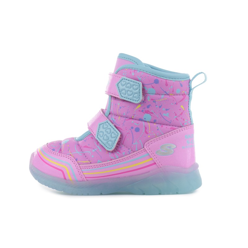 Buty dziecięce zimowe Skechers Illumi-Brights - Power Paint