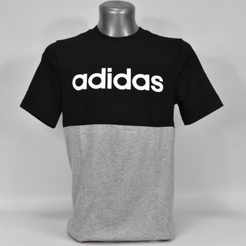 Koszulka młodzieżowa męska Adidas YB Lin CB T - GD6332 - 1