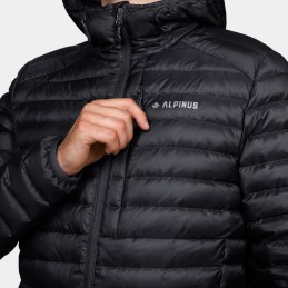 Kurtka męska puchowa Alpinus Kiruna Tactical czarna - IM35517
