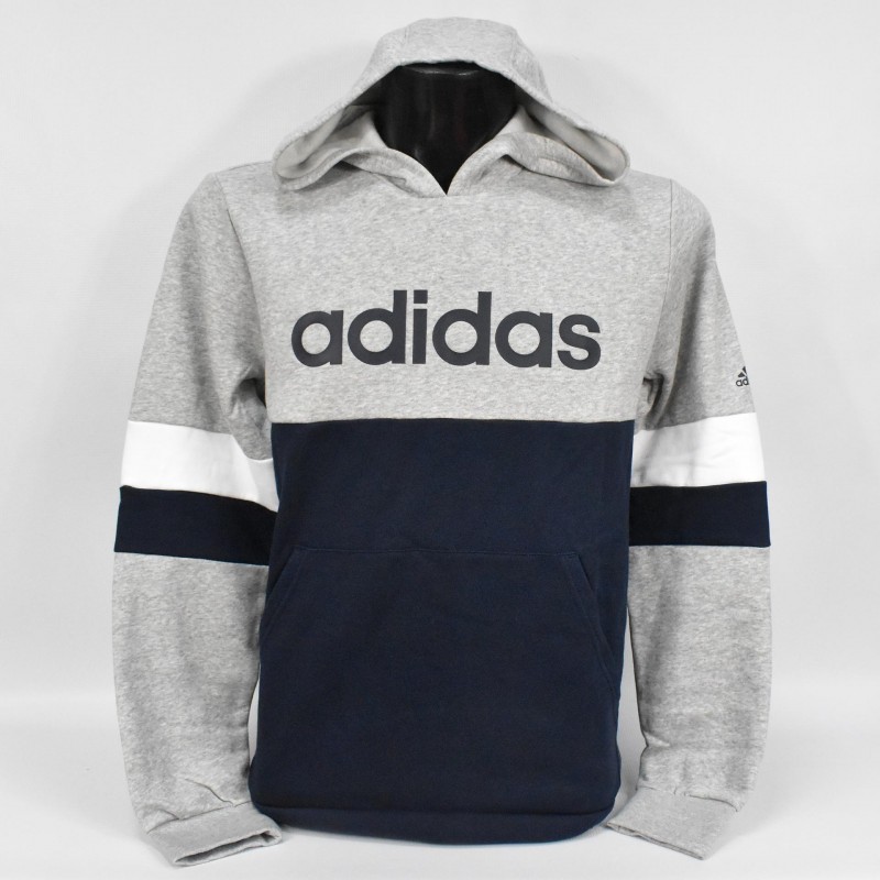 Bluza młodzieżowa Adidas Linear Colorbock Hooded Fleece - GD6323 - 1