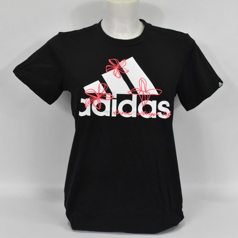 Koszulka damska Adidas W Floral T - GD4989 - 1