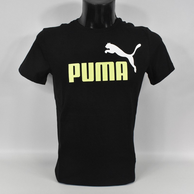 Koszulka męska Puma Essentials 2 Col Logo Tee - 583230 01 - 1