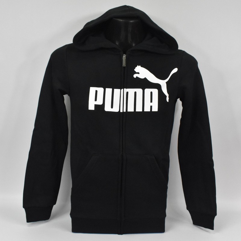 Bluza młodzieżowa z kapturem Puma ESS Hooded Jacket - 852102 01 - 1