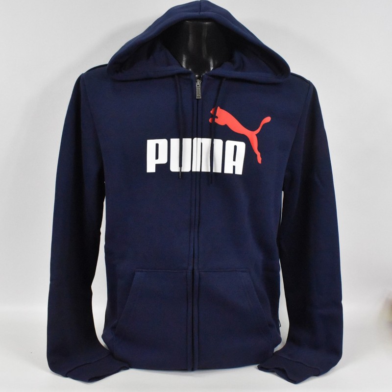 Bluza męska Puma ESS Hoody FL Big Logo - 583715 06 - 1