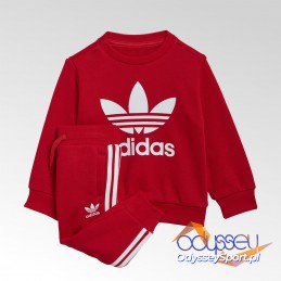 Dres dziecięcy Adidas Crew Sweatshirt Set - GN8195