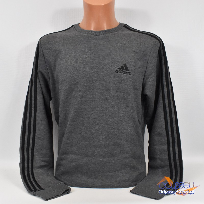Bluza męska Adidas Essentials Fleece szara - H12166