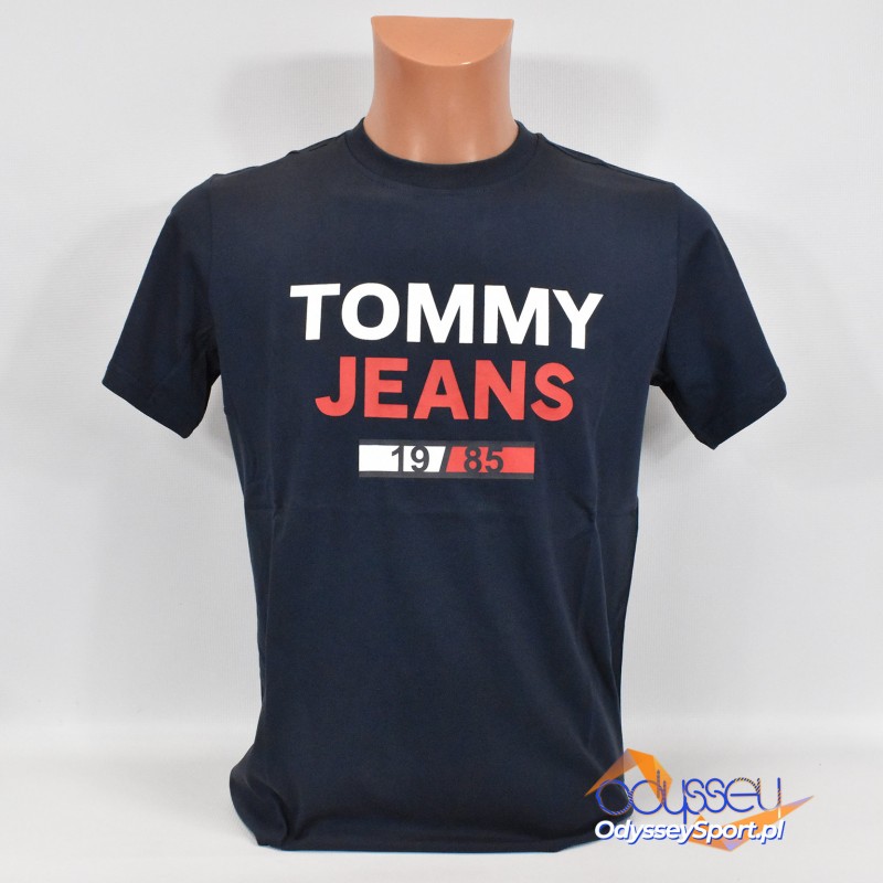 Koszulka męska Tommy Hilfiger TJM 1985 Logo - DM0DM07537 002