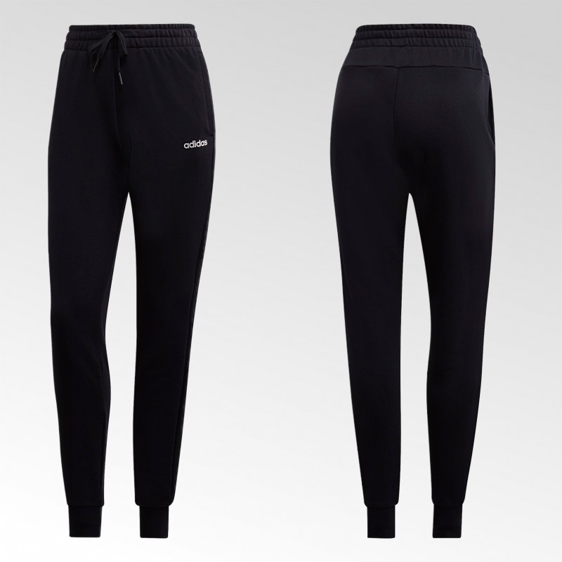 Spodnie dresowe damskie Adidas Essentials Solid czarne - DP2400
